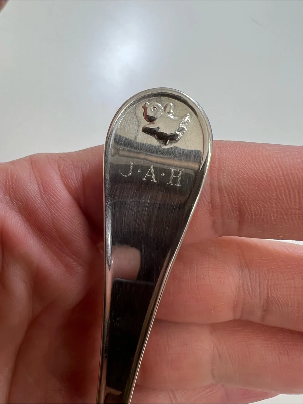 TIFFANY&CO. TABLEWARE BABY SPOON ANIMAL SILVER925 SILVER